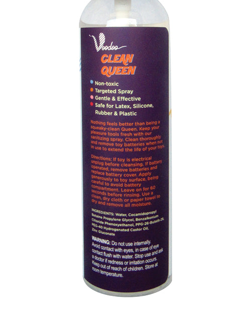 Voodoo Clean Queen Toy Cleaner - 4 Oz - Casual Toys