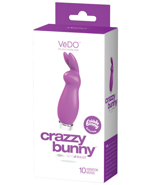 Vedo Crazzy Bunny Rechargeable Bullet - Casual Toys