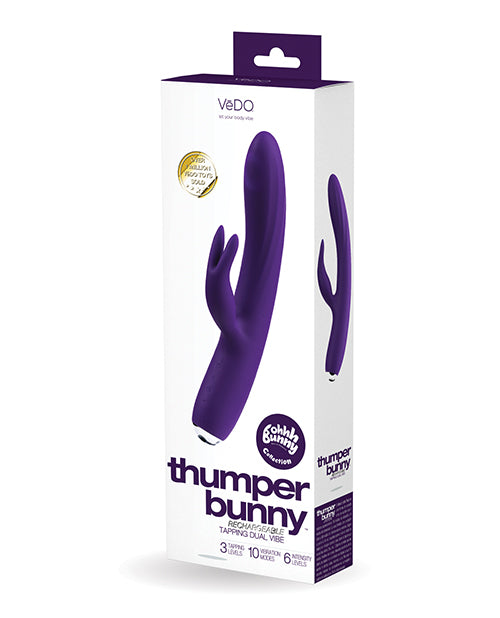 Vedo Thumper Bunny Rechargeable Dual Vibe - Casual Toys