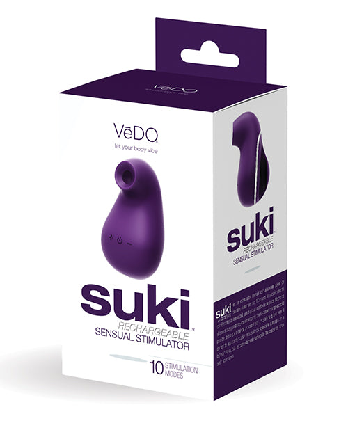 Vedo Suki Rechargeable Vibrating Sucker - Casual Toys
