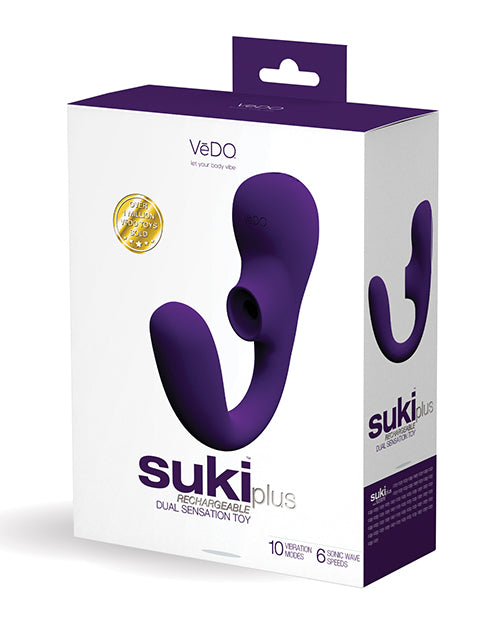 Vedo Suki Plus Rechargeable Dual Sonic Vibe