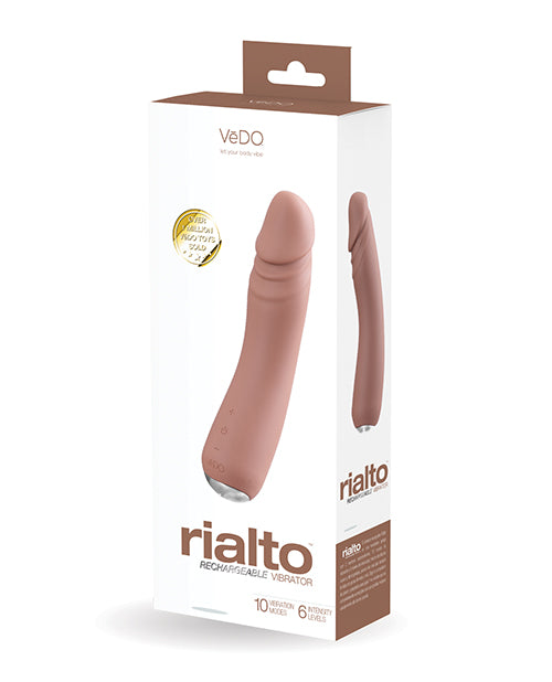Vedo Rialto Rechargeable Vibe - Casual Toys
