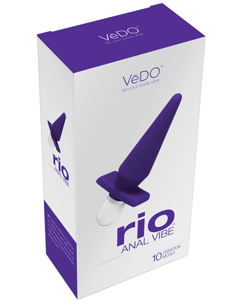 Vedo Rio Anal Vibe - Casual Toys