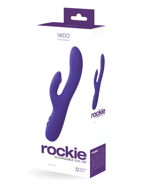 Vedo Rockie Rechargeable Dual Vibe - Casual Toys