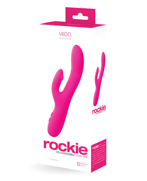 Vedo Rockie Rechargeable Dual Vibe - Casual Toys
