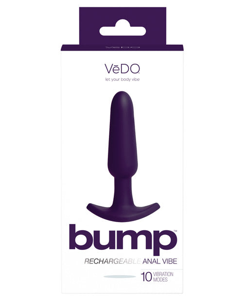 Vedo Bump Rechargeable Anal Vibe - Casual Toys