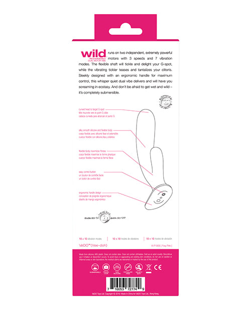 Vedo Wild Rechargeable Dual Vibe - Casual Toys