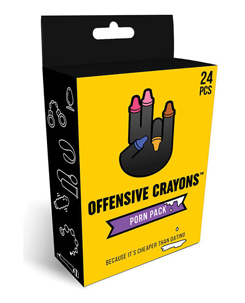 Wood Rocket Offensive Crayons Porn Pack - Casual Toys