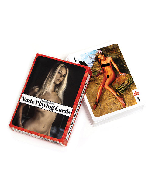 Wood Rocket Nude Playing Cards - Casual Toys