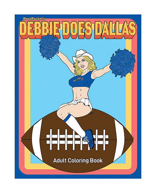 Wood Rocket Debbie Does Dallas Coloring Book - Casual Toys