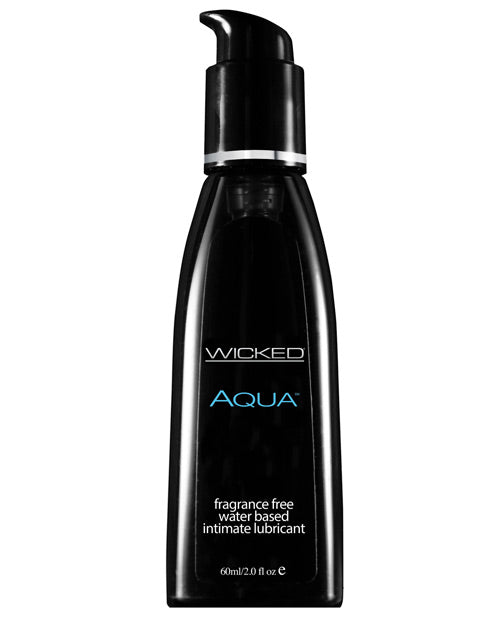 Wicked Sensual Care Aqua Water Based Lubricant - 2 Oz - Casual Toys