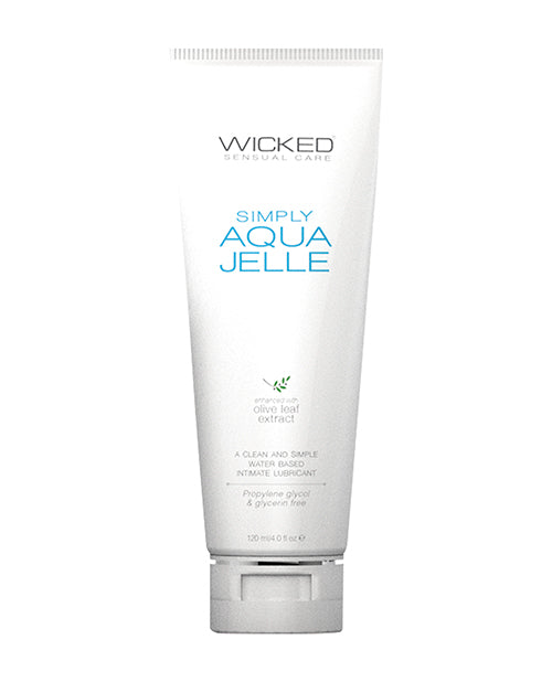 Wicked Sensual Care Simply Aqua Jelle Water Based Lubricant - Casual Toys