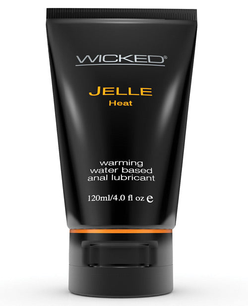 Wicked Sensual Care Jelle Warming Water Based Anal Gel Lubricant - 4 Oz - Casual Toys