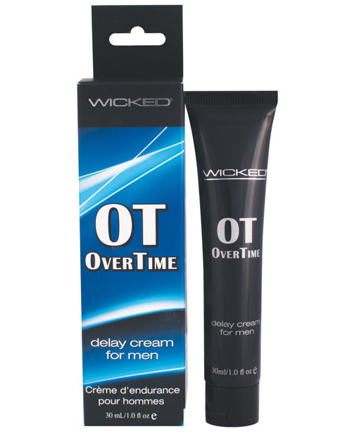 Wicked Sensual Care Overtime Delay Cream-prolonger For Men - 1 Oz - Casual Toys