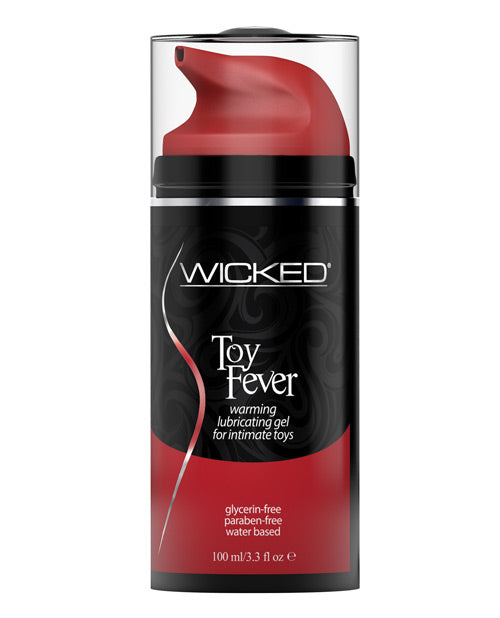 Wicked Sensual Care Toy Fever Water Based Warming Lubricant - 3.3 Oz - Casual Toys