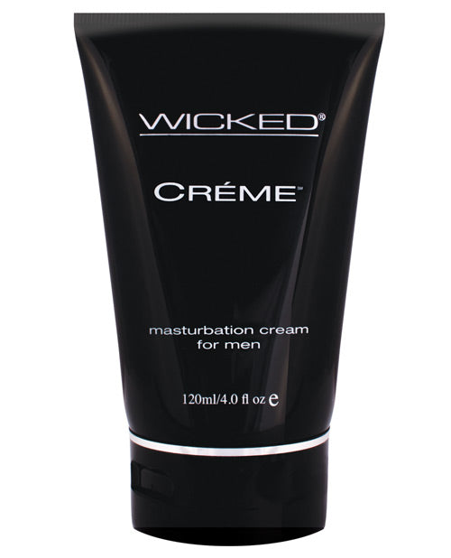Wicked Sensual Care Creme Masturbation Cream For Men Silicone Based - 4 Oz - Casual Toys