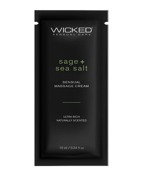 Wicked Sensual Care Sage & Sea Salt Massage Cream
