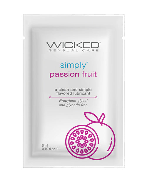 Wicked Sensual Care Simply Water Based Lubricant - .1 Oz