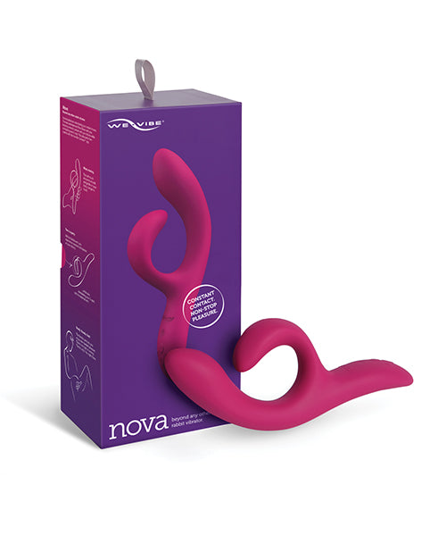We-vibe Nova 2 Flexible Rabbit - Fuchsia - Casual Toys