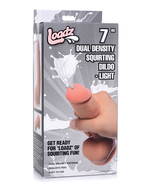 Loadz Dual Density Squirting Dildo - Casual Toys