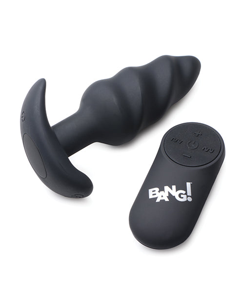 Bang! Vibrating Butt Plug W/remote Control - Casual Toys