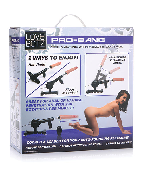 Lovebotz Pro-bang Sex Machine W-remote Control - Casual Toys