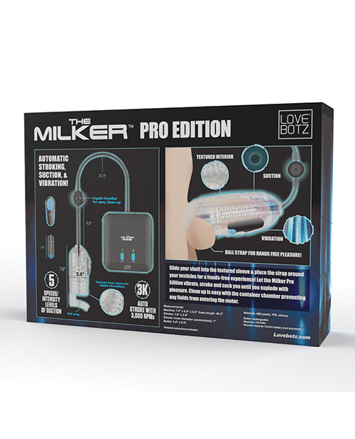 Lovebotz The Milker Pro Edition - Clear - Casual Toys