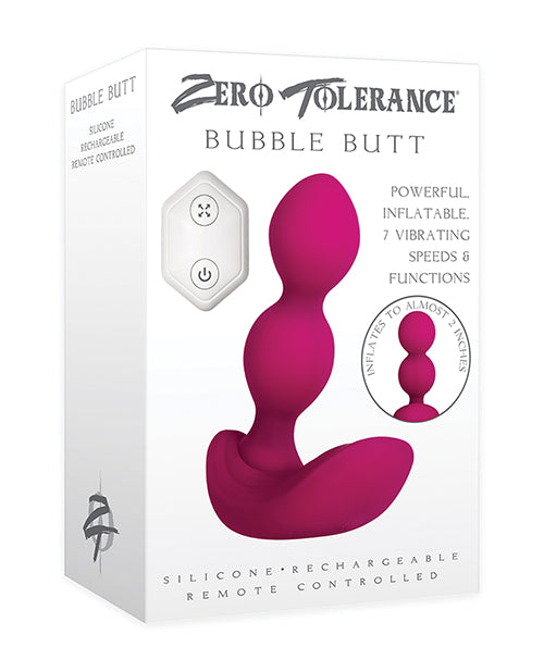 Zero Tolerance Anal Bubble Butt - Burgundy - Casual Toys