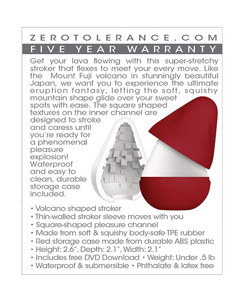 Zero Tolerance Fuji Stroker - White - Casual Toys