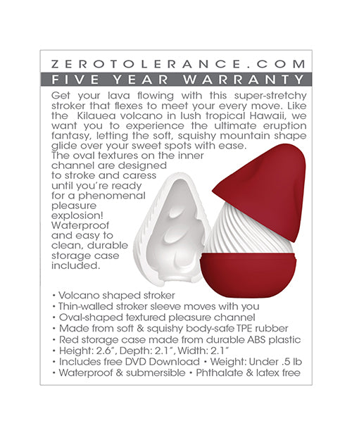 Zero Tolerance Kilauea Stroker - White - Casual Toys