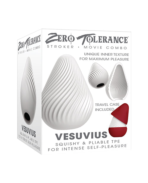 Zero Tolerance Vesuvias Stroker - White - Casual Toys