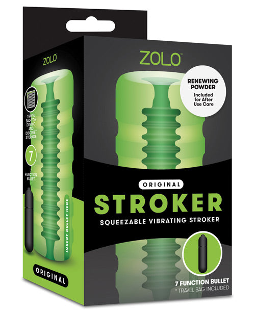 Zolo Original Squeezable Vibrating Stroker - Casual Toys