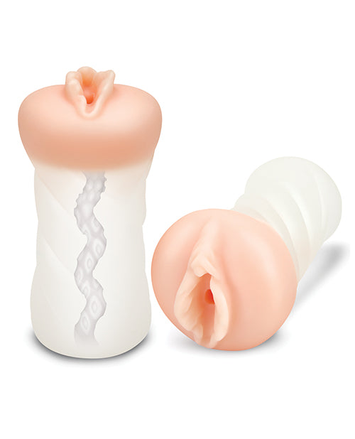 Zolo Perfect Girlfriend Dual Density Transparent Stroker - Casual Toys