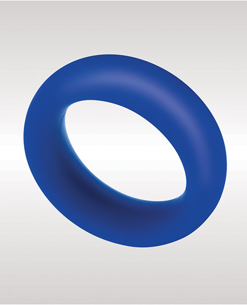 Zolo Extra Thick Silicone Cock Ring - Blue - Casual Toys