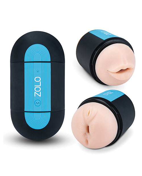 Zolo Pleasure Pill Double Ended Vibrating Stimulator - Ivory - Casual Toys