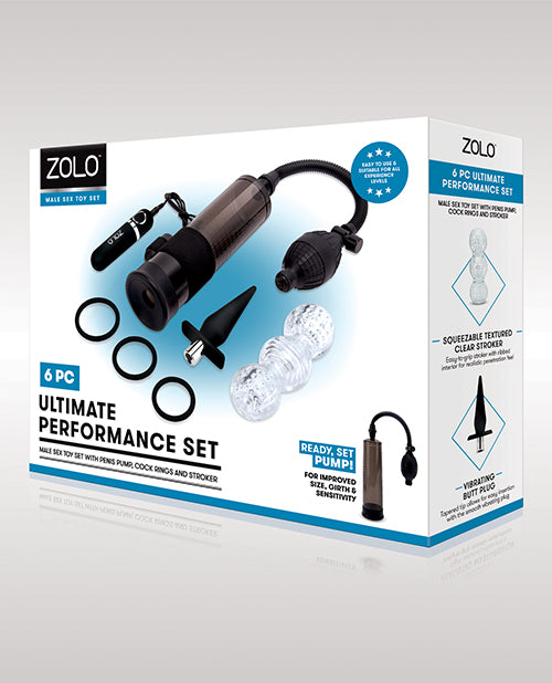 Zolo 6 Pc Ultimate Performance Set - Black - Casual Toys