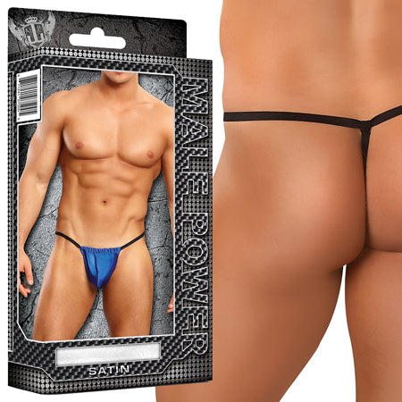Male Power Satin Lycra Posing Strap (One Size) Underwear - Casual Toys