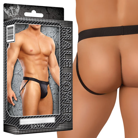 Male Power Satin Lycra Jock Strap L-XL Underwear - Casual Toys
