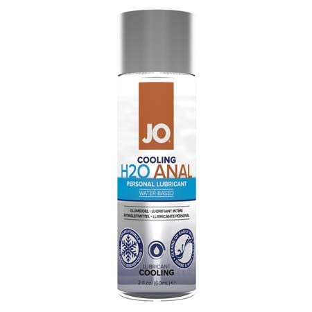 JO H2O Anal - Cooling - Lubricant (Water-Based) 2 fl oz - 60 ml - Casual Toys