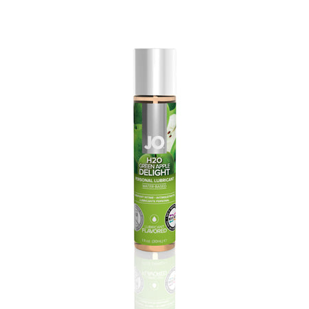 JO H2O - Green Apple Delight - Lubricant (Water-Based) 1 fl oz - 30 ml - Casual Toys
