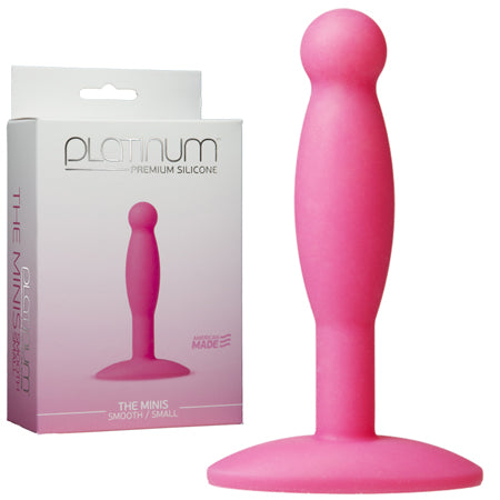 Platinum Premium Silicone - The Minis - Smooth - Small Pink - Casual Toys
