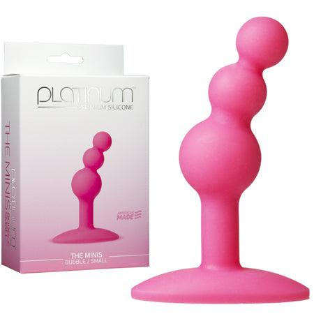 Platinum Premium Silicone - The Minis - Bubble - Small Pink - Casual Toys