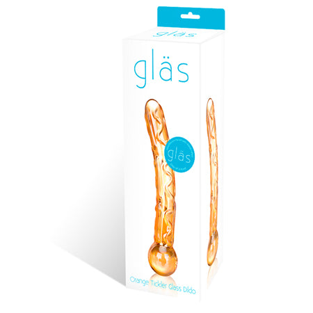 Glas Orange Tickler Glass Dildo - Casual Toys