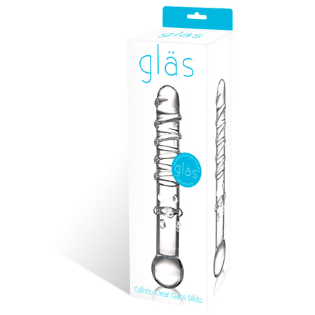 Glas Callisto Clear Glass Dildo - Casual Toys