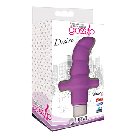 Gossip Desire 3 Speed 4 Function Silicone Waterproof Violet - Casual Toys
