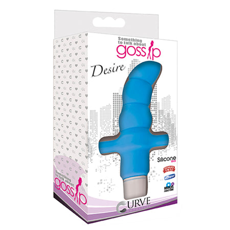 Gossip Desire 3 Speed 4 Function Silicone Waterproof Azure - Casual Toys