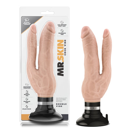 Dr. Skin - Cock Vibes - Double Vibe - Beige