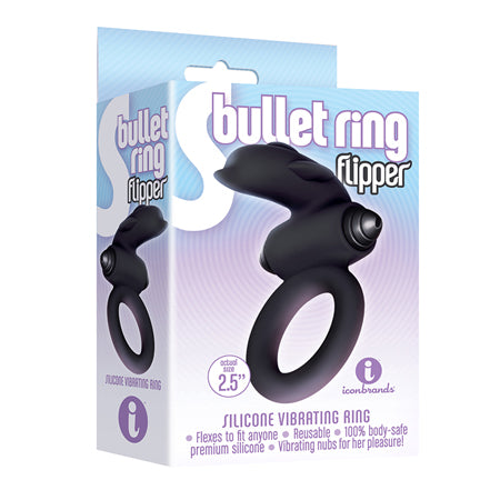 The 9's, S-Bullet Ring - Flipper, Silicone - Casual Toys