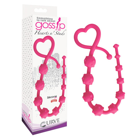 Gossip Hearts N Studs Silicone Magenta - Casual Toys