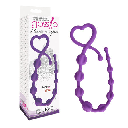 Gossip Hearts N Spurs Silicone Violet - Casual Toys